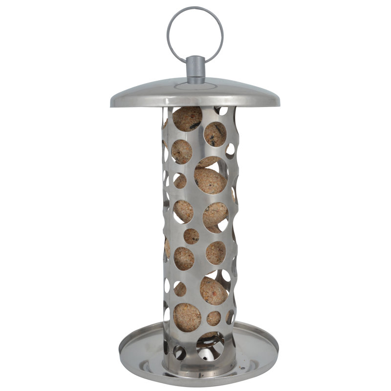 Metal Hanging Suet Bird Feeder