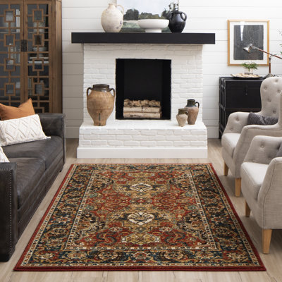 Tapis intérieur en polyester tissé Spice Market Dhahar