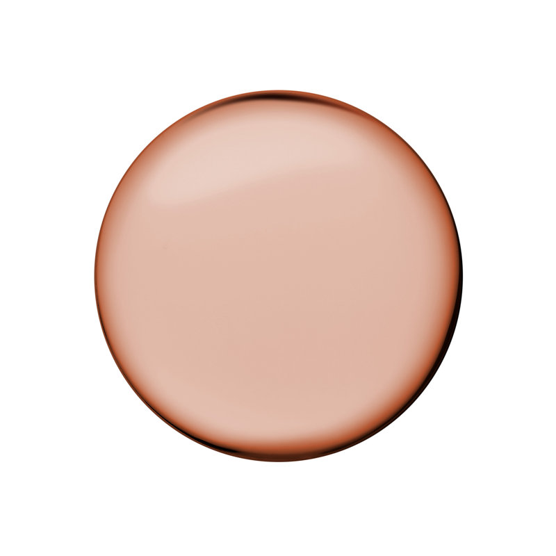 Whitehaus Pop-up Mushroom Drain With No Overflow – For 1-3/4" Openings, Polished Copper