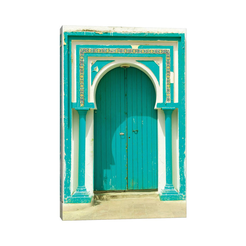 Tunisia Door by Danita Delimont - Print on Canvas, 30.48 cm H x 45.72 cm W, Wrapped Canvas
