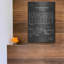 «Piano Keys Blueprint Vernis Chalkboard», art mural en métal-1064309933