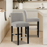 Kaid Upholstered Counter Stool