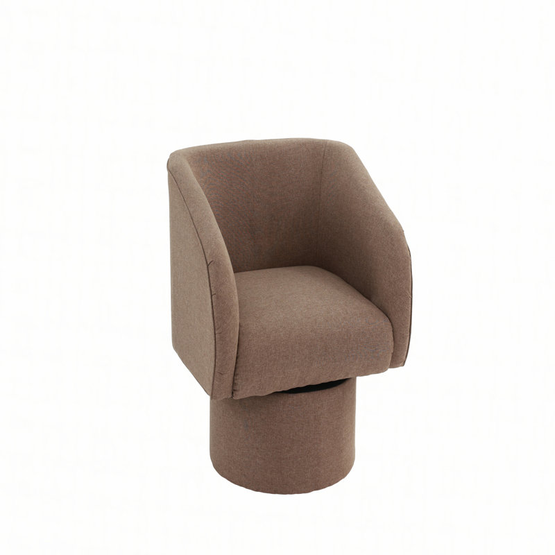 Fauteuil d'appoint rembourré Classic Light, Tissu café clair