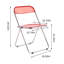 Chaise pliante en plastique-137756547
