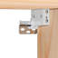 Bedside Table 50 X 32.5 X 24 Cm Solid Pine Wood-2007055135