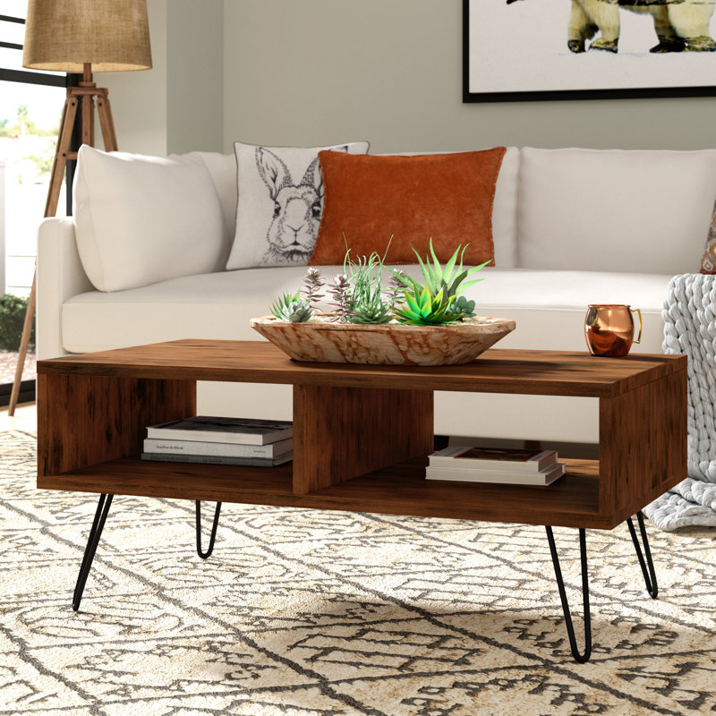 Briarwood Industrial Storage Cocktail Coffee Table