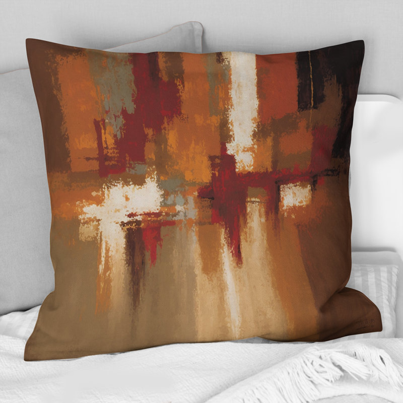 Coussin chocolat à l'horizon III