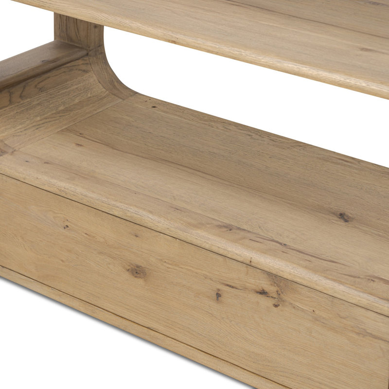Lloyd Bookcase-Aged Natural Oak, Aged Natural Oak