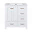 Meuble-lavabo 30 po avec lavabo en céramique-414485445
