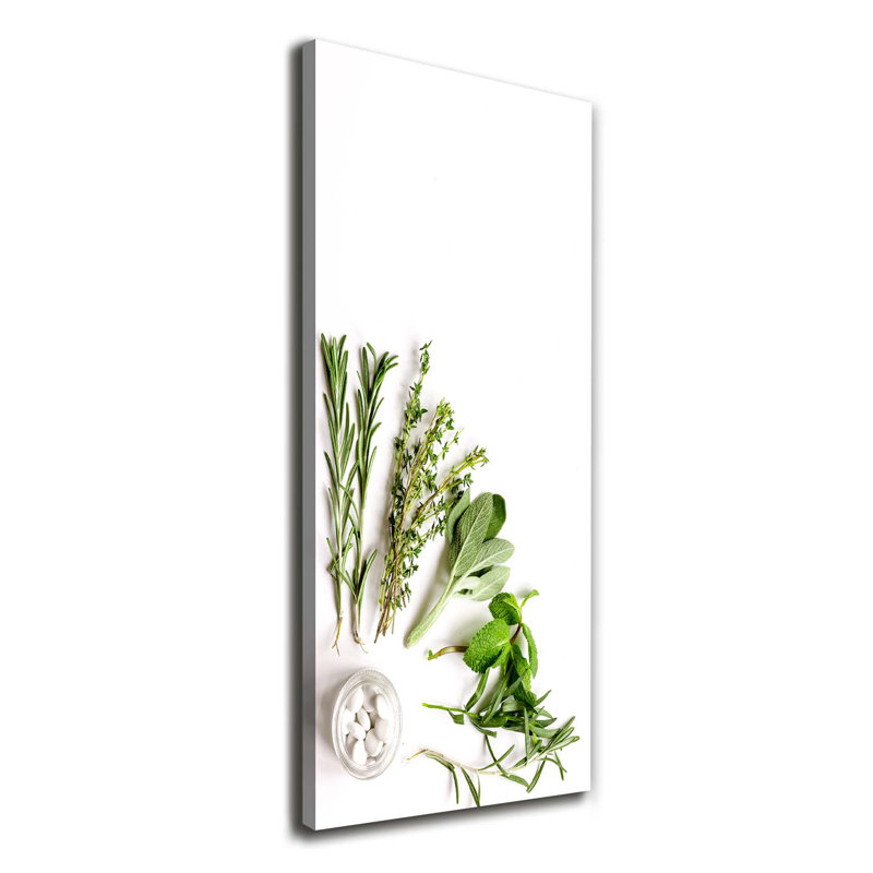 Herbs - Wrapped Canvas Print