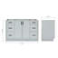 Base de meuble-lavabo simple ARIEL Kelley 54 seulement-99377279