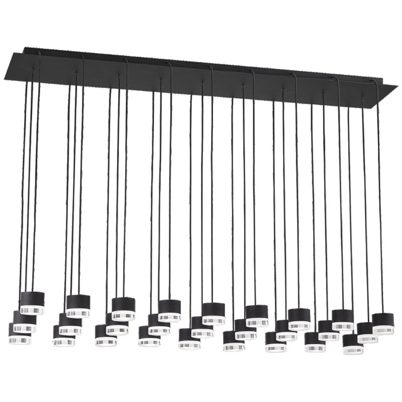 Gable 27 - Light LED Pendant, Nightshade Black