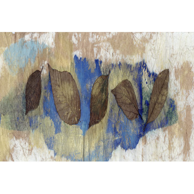 Leaf Banner III by Elena Ray - Wrapped Canvas Painting