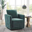 Luxueux fauteuil pivotant rembourré pour une détente ultime