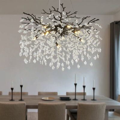 Tree Branch Crystal Chandelier Lighting