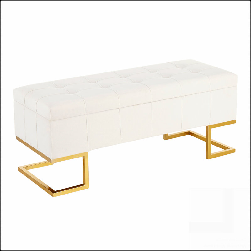 Banc de rangement contemporain