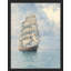 «Pastel Cloudy Sky Retro Ship Sail Wall Art Prints Natural Landscape For Living Room, encadré sur papier»-93487631-93487629