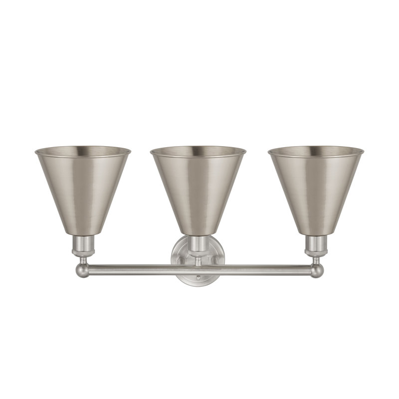 Dorantes 3 - Light Dimmable Vanity Light, Satin Nickel