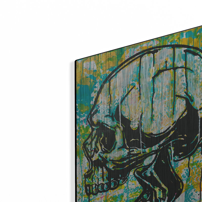 «Screaming Skull 2» par Dean Russo, H 16 po x l 12 po
