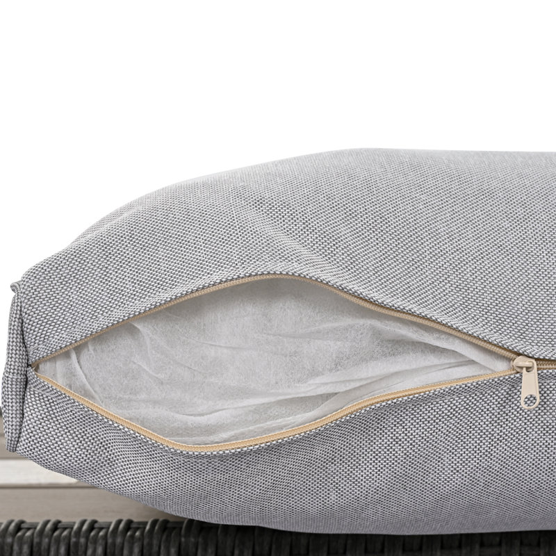 8 - Person Seating Group With Cushions, Grey, Grey