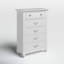Commode 5 tiroirs Elige