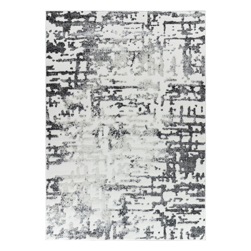 Studebaker Washable Abstract Indoor Rug, Rectangle 5'2" x 7'5"