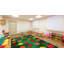 Tapis vert / rouge / orange capitonné à motif floral Pixel Perfect ™-50086204