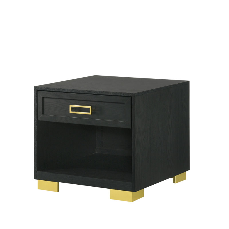 Table de bout contemporaine carrée 1Pc