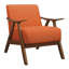 Fauteuil en polyester de 72,39 cm de largeur Hofstetter-1462338422