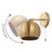 Iron Armed Sconce-657546276