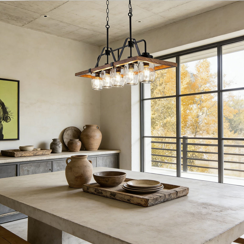 Luminaire en pot Mason