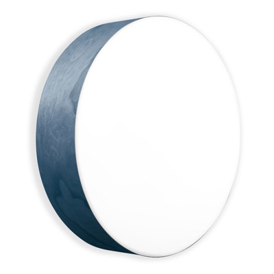 Gea Wall & Ceiling Sconce - Large - DIMTRIAC LED - Blue Shade