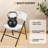 Plastic Stackable Chair Folding Chair Set (Set Of 6)-94729907