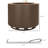 19" Low Smoke Camping Fire Pit, Portable Stainless Steel For Backyard, Patio, Picnic, Comes With , Bronze Smokeless Camping, Smoke, Paired Up