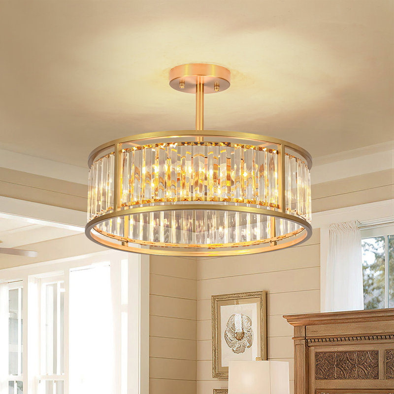 Elonso Flush Mount, Gold