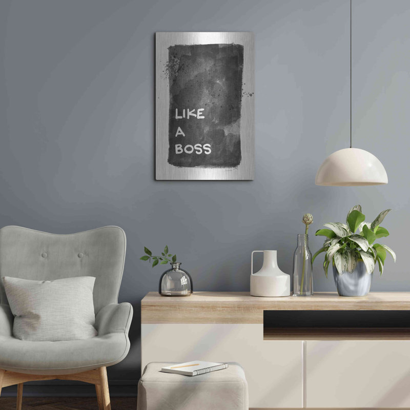 «Like A Boss» par Linda Woods, H 24 po x l 16 po