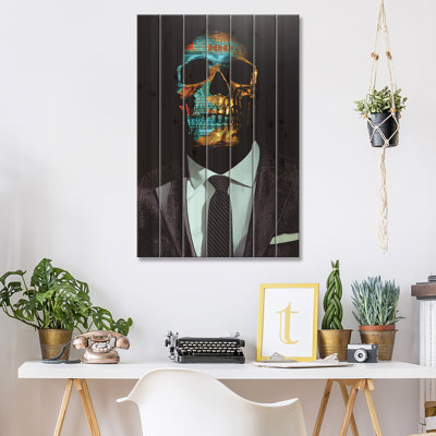 " Suited Skull " by Jesse Johnson