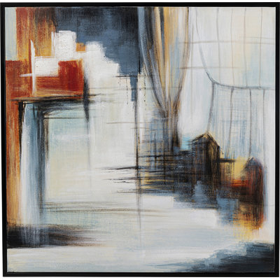 Framed picture Visione Front 100 x 100cm