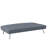 Serta Jameson 66.1" Twin Size Click Clack Convertible Futon Sofa Bed, Tufted, Metal Legs