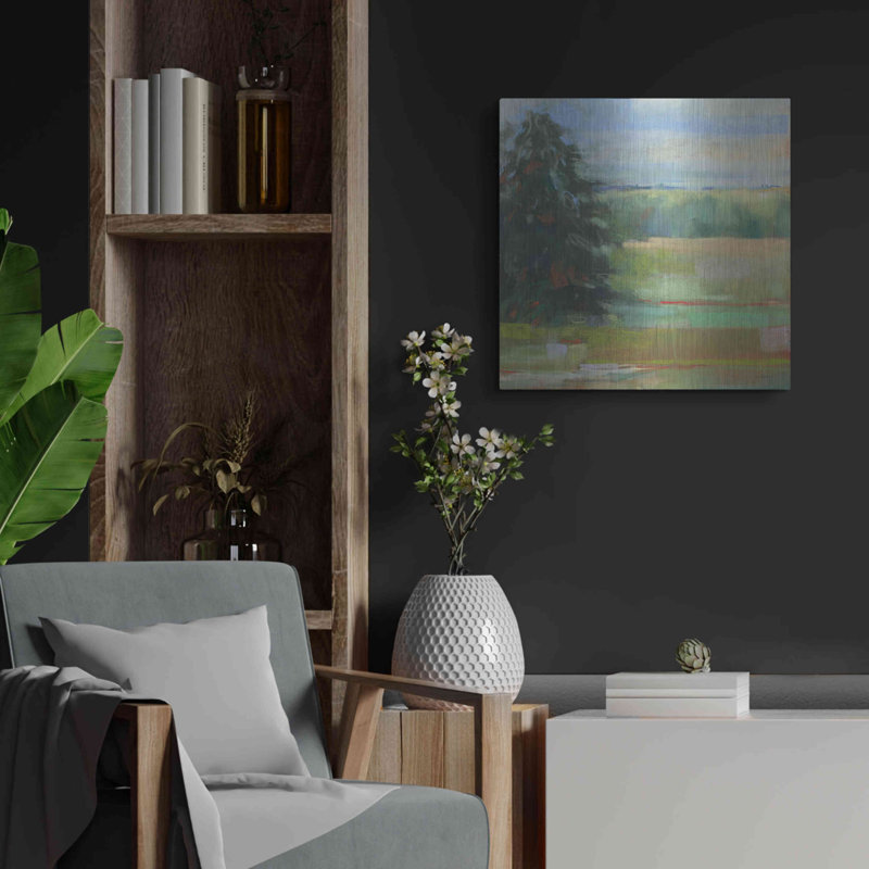 «Abstract Field I» par Carol Rowan, H 24 po x l 24 po