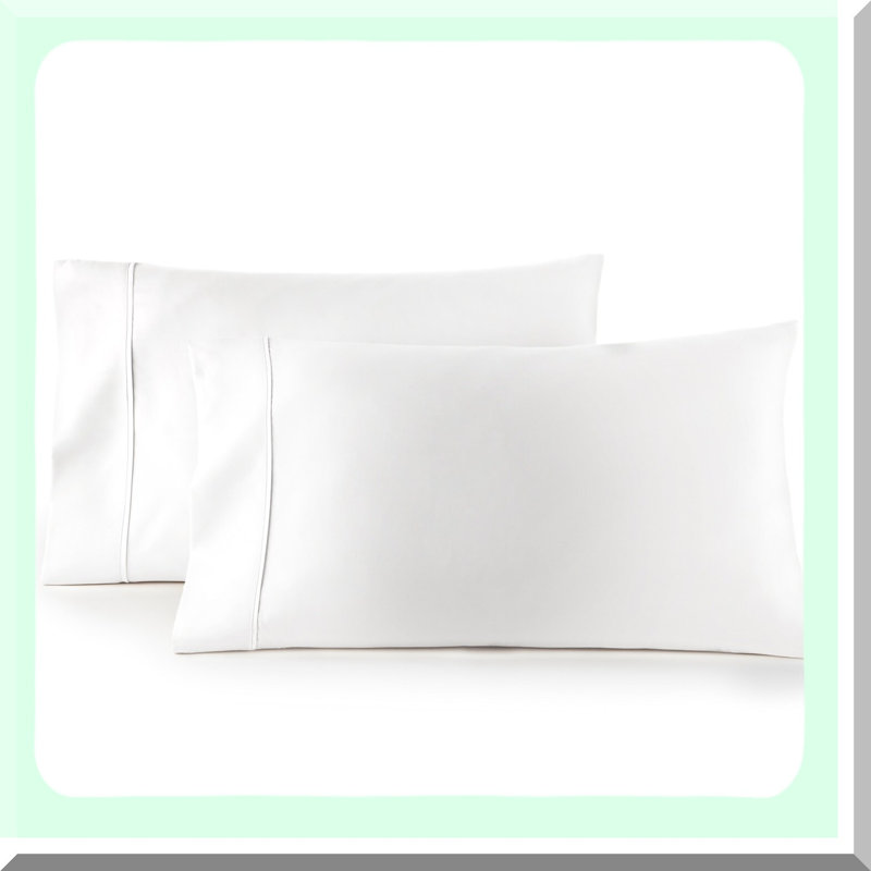 SoftDream Microfiber Pillowcase Set - 2 Pack White Pillow Cases, Easy Care & Machine Washable, Extra Soft Bedding for Sweet Dreams & Comfort.