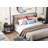2-piece Metal Nightstand with Storage-98271348