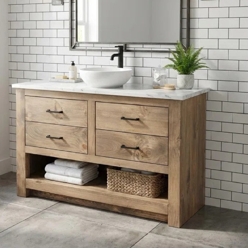 Meuble-lavabo simple en érable, Couleur 3