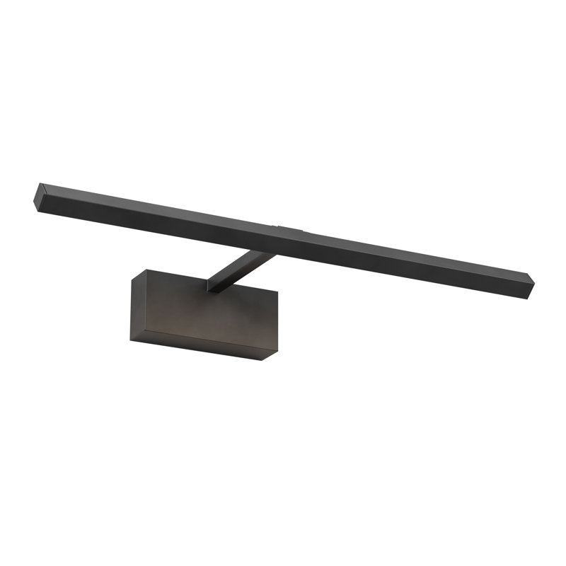 Mondrian LED Wall Mounted Picture Light, Matt Black, 2.36" H x 15.75" W x 7.4" D