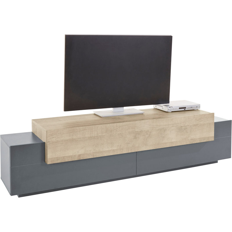 Aviyanah TV Stand And Entraitenment for TVs up to 75", Anthracite/Oak