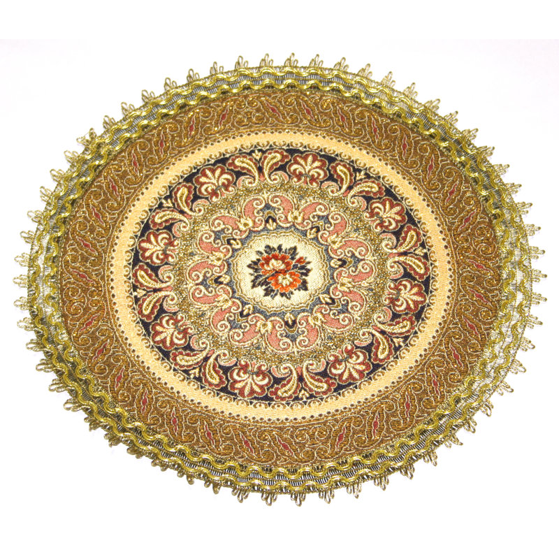 Ismael Woven Accessory Table Topper