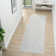 Two Tone Fringed Area Rug