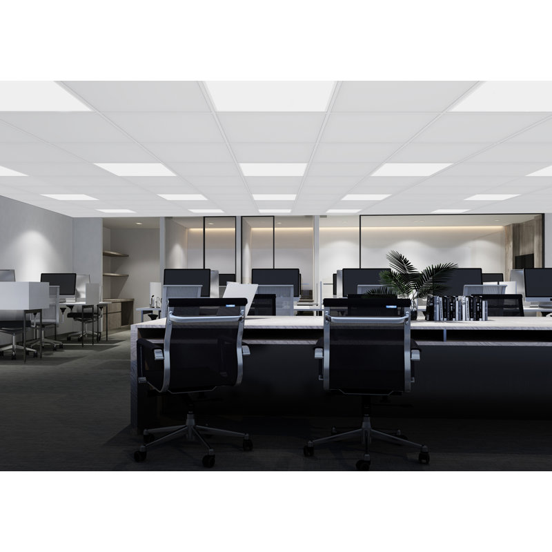 2X2’ Flat Panel LED Light 5 Power/CCT Adjustable Lumens Drop Ceiling Lay In Fixture Recessed Light For Home (), 6