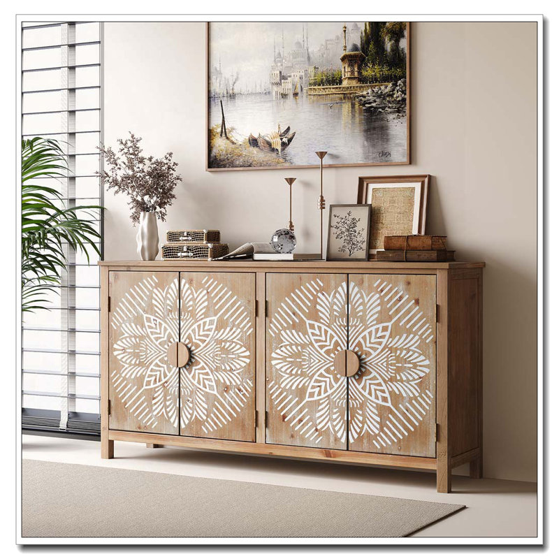Armoire média à quatre portes