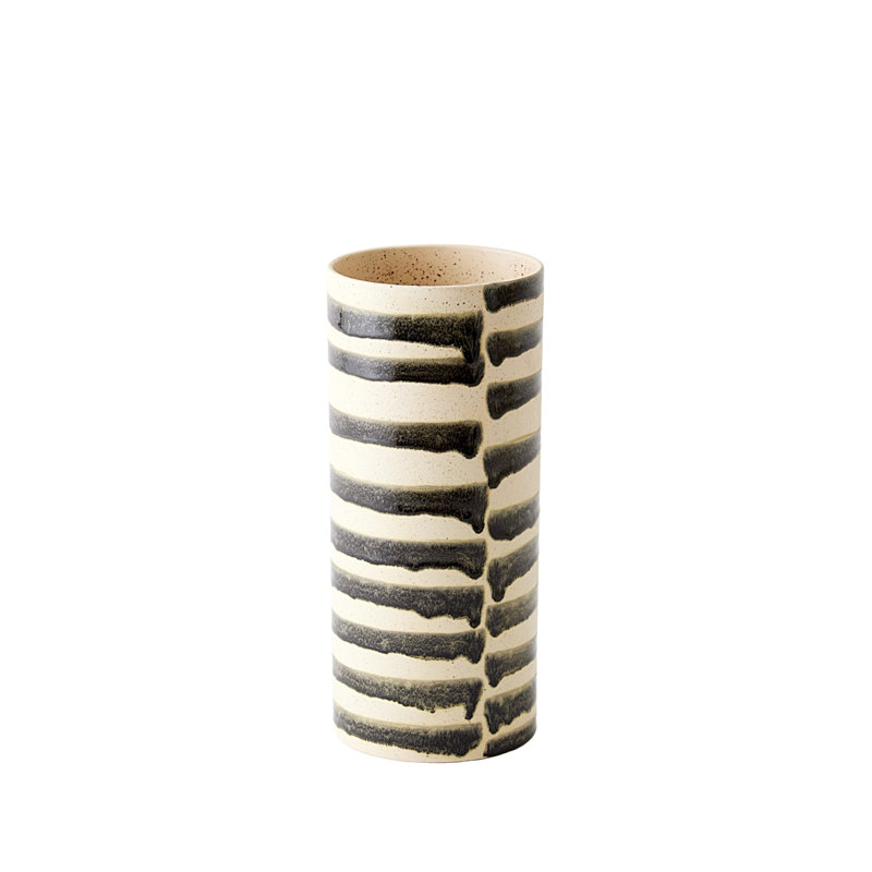Jail Break Cylindrical Vase-Sm, 14" H x 6" W x 6" D
